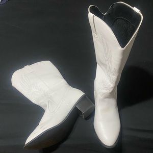 White Cowgirl Boots